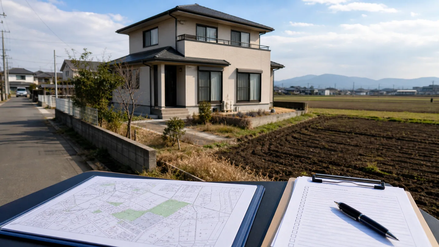磐田市の市街化調整区域の家は売れるのか｜売り出す前に確認する3点のイメージ画像